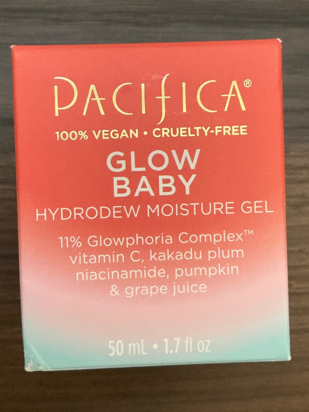 NWT Pacifica Glow Baby Hydrodew Moisture Gel 50 ml